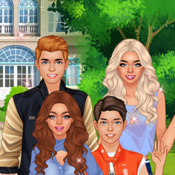 ‎Superstar Family Dress Up Game